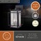 Vaxcel Hyde Park 3 Light Dusk to Dawn Bronze Mission Outdoor Wall Lantern Clear Glass T0468 - alternate 4